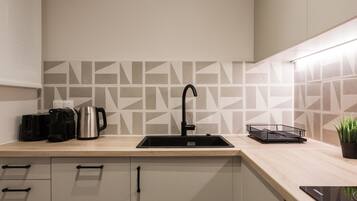 Standard Apartment | Living area | 43-inch Smart TV with digital channels, TV, Netflix