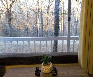 Interior - Papa Bear Cabin 1 - Community pool and hottub. (Branson)