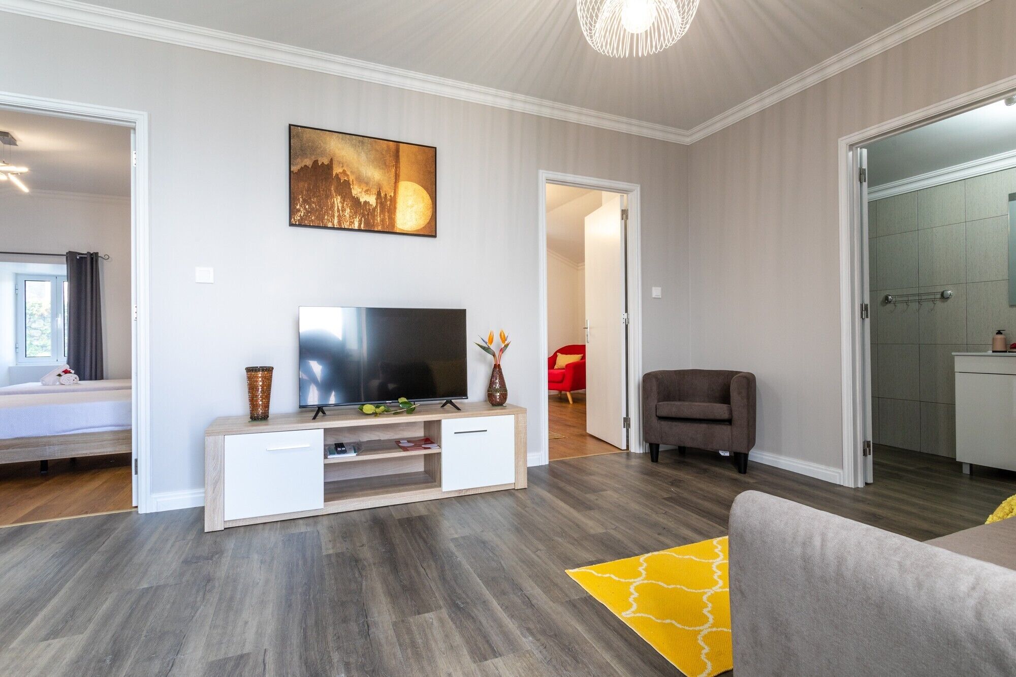 2 Schlafzimmer, Bügeleisen/Bügelbrett, kostenloses WLAN, Bettwäsche