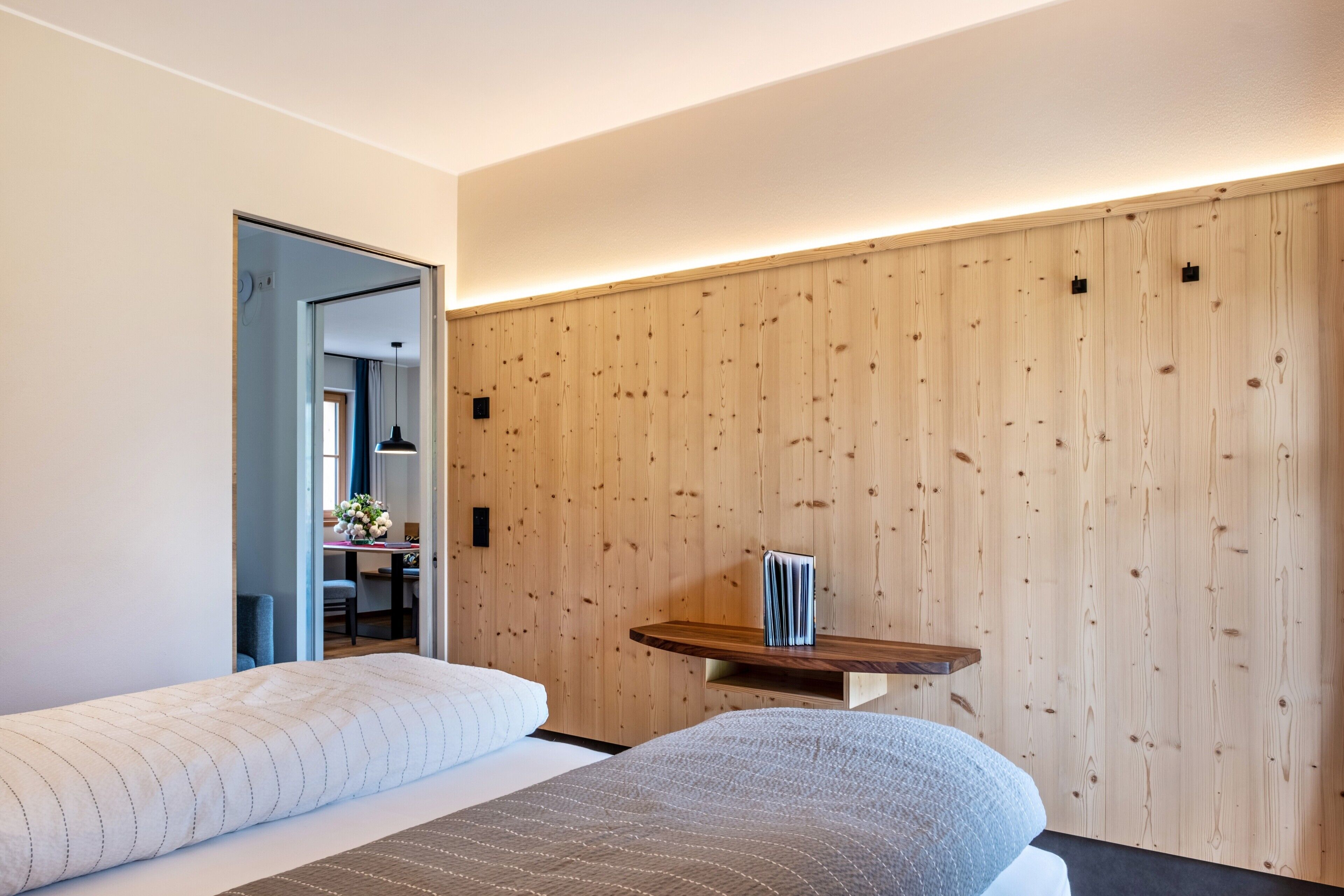 2 habitaciones, wifi gratis y ropa de cama 