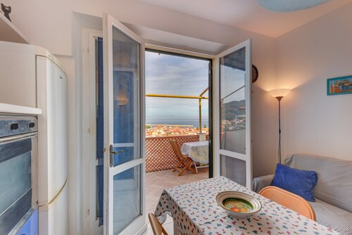 Holiday Home 'Appartamento Belvedere' with Sea View, Private Terrace and Wi-Fi
