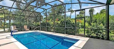 Außenpool, beheizter Pool