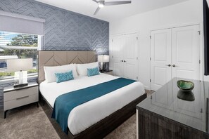 5 quartos, ferros/tábuas de passar roupa, berço de viagem, Wi-Fi