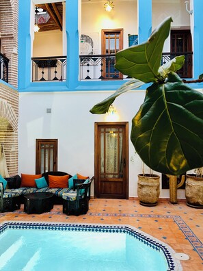 Outdoor pool - Riad Zarka (Marrakech)