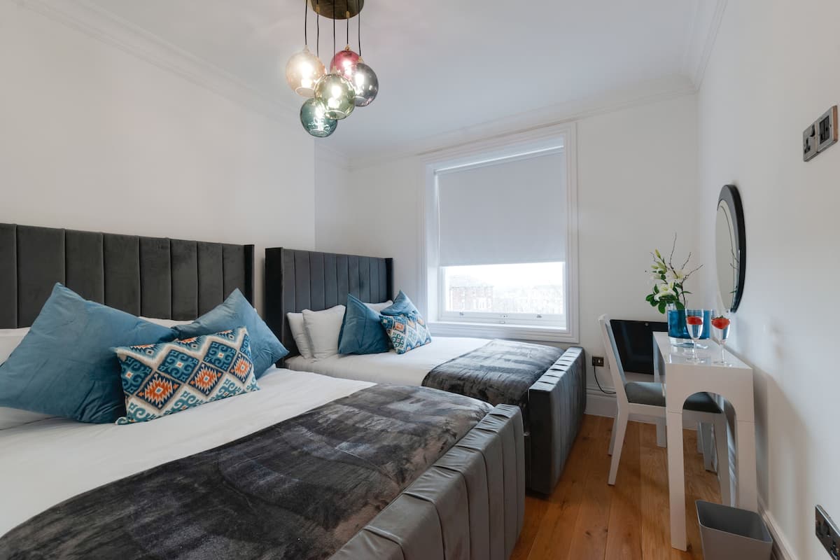City appartement | 1 slaapkamer, verduisterende gordijnen, een strijkplank/strijkijzer