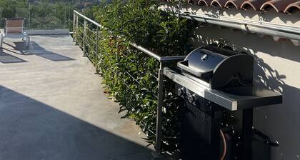 Spacious new villa in private location near village