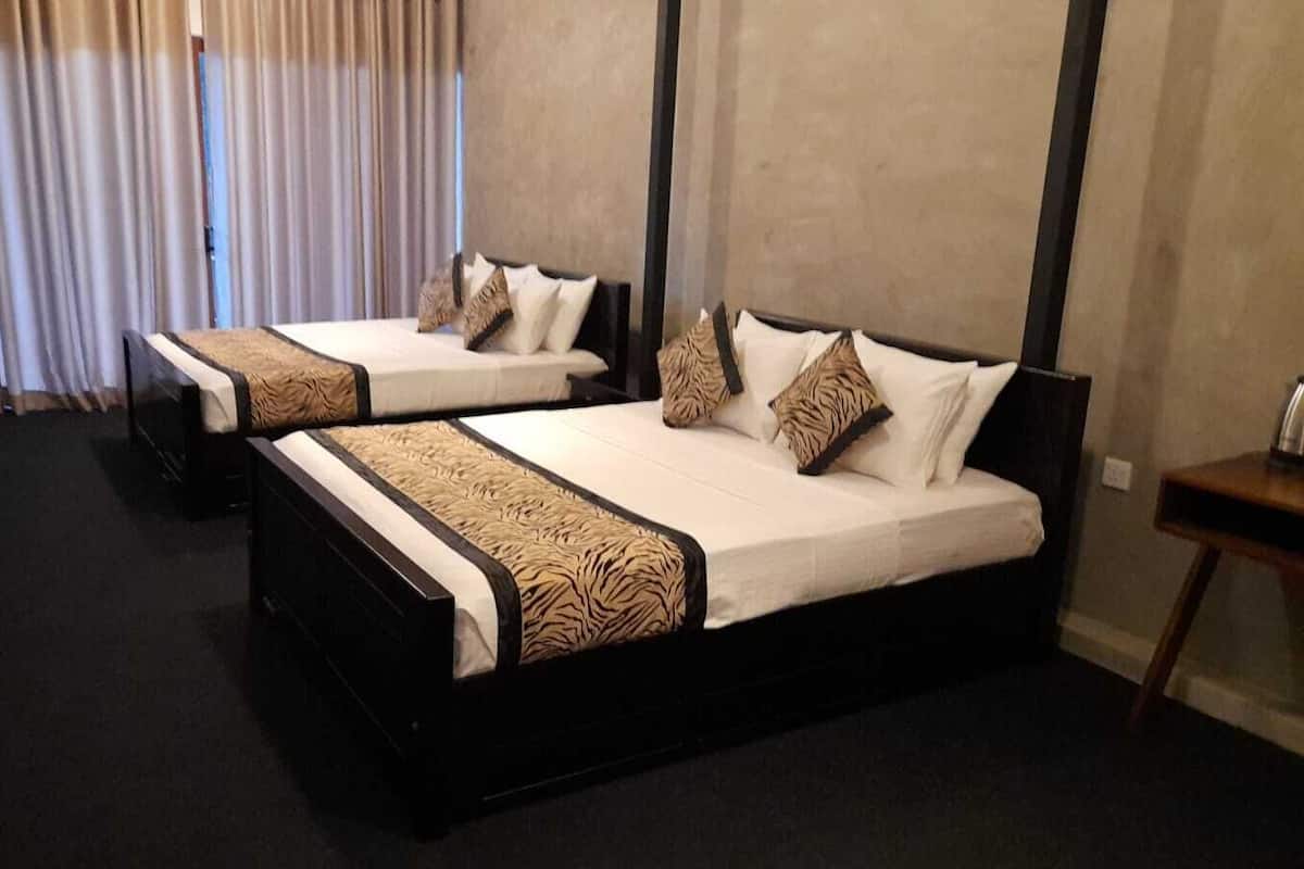 Family Double Room | In-room safe, desk, laptop workspace, iron/ironing board