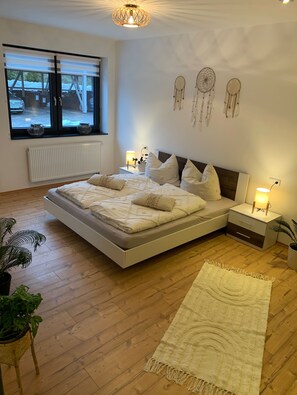 2 dormitorios, wifi gratis, ropa de cama y accesible en silla de ruedas
