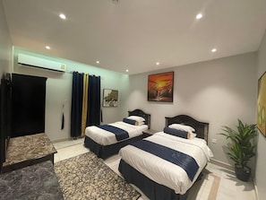 Deluxe-Apartment | Bettwäsche aus ägyptischer Baumwolle, hochwertige Bettwaren