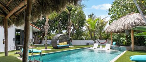 Außenpool, beheizter Pool