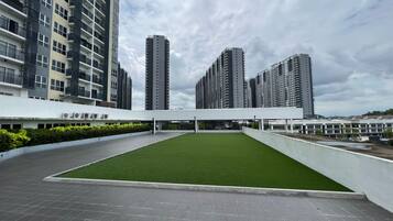 Enceinte de lâhĂ©bergement