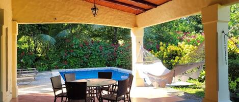 Udendørs spisemuligheder