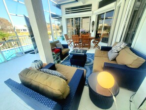 TV, Netflix, streaming services - Waterfront Home with Swimming Pool - Walk to the Beach! (Naples)