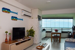 Apartamento | Área de estar | TV 50 polegadas com canais digitais