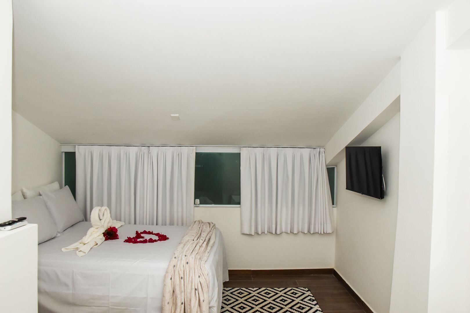 Blackout curtains, iron/ironing board, free WiFi