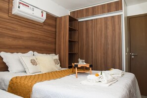 公寓 | 遮光窗帘、熨斗/熨衣板、免费 WiFi