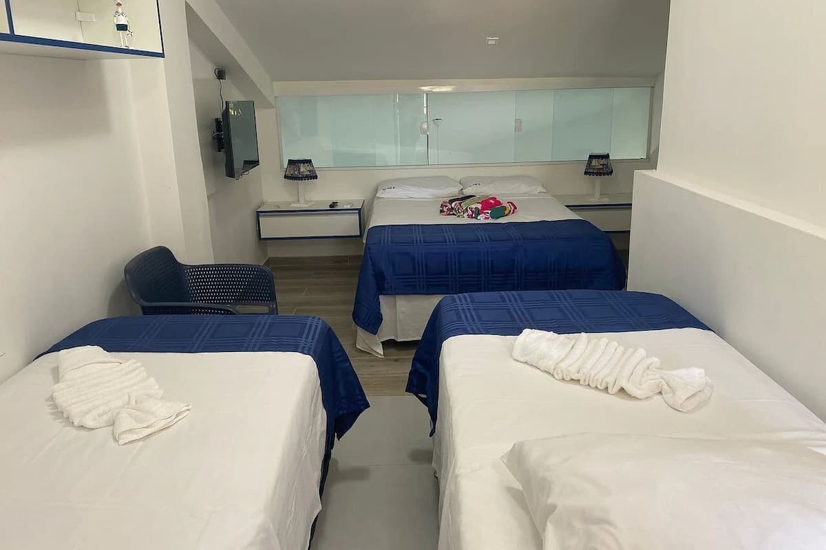 Apartment | 1 bedroom, blackout drapes, iron/ironing board, free WiFi