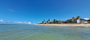 On the beach, white sand, 20 beach bars