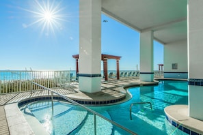 Piscine intérieure, piscine chauffée