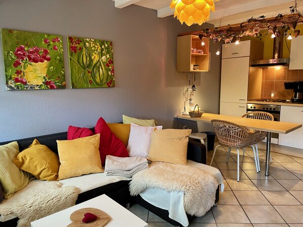 TV, books - Lovely apartment on the Wadden Sea, suitable for children and tierlieb♥️ (Wangerland)