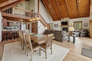 Dining - Fireplace Deck, Game Room & Mountain Vibes (McHenry)