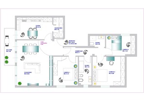 Floor plan - Desenzanoloft CHARMING ON THE LAKE  (Desenzano del Garda)