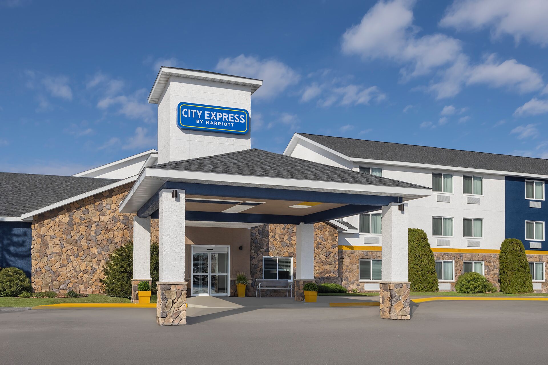 Façade de l’hébergement