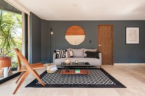 Living area - Luxurious radiant apartment @ The Corner Condesa (Ciudad de México)