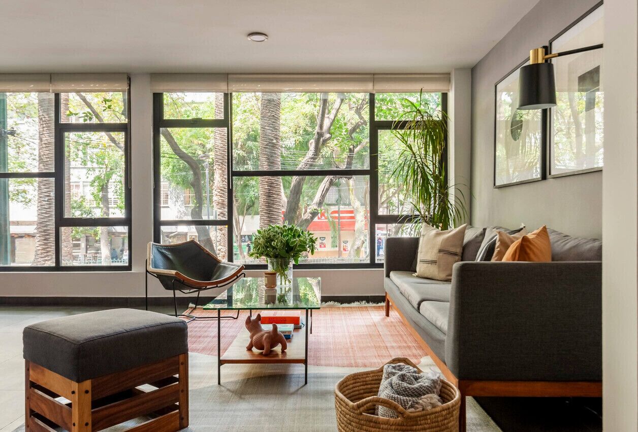 Smart-tv och en stereo