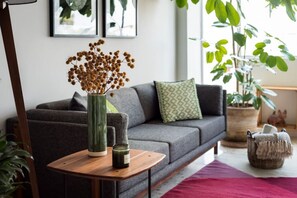 Smart-tv och en stereo