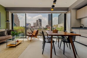 Smart TV, stereo - NEW! Stylish 1BR near Reforma & the Monument (Ciudad de México)