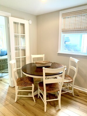 Dining - Belle is a cute cottage blocks from shops, bay, cafes (Cape Charles)