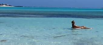 Pink Bikini Apartment with Dock, Green Turtle Cay