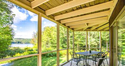 Lakefront Otis Home w/ Stunning Views & Boats!
