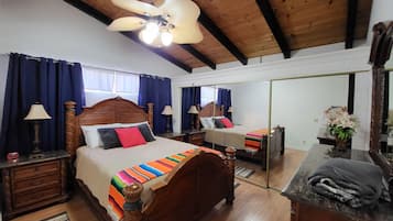 4 多间卧室、办公桌、旅行婴儿床、免费 WiFi