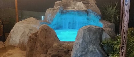 Indoor pool, outdoor pool
