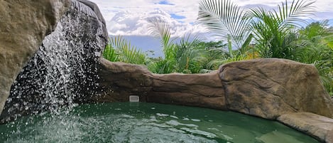 Indoor pool, outdoor pool