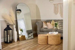 Smart-TV og stereoanlegg