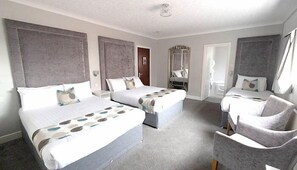 Family Room, Multiple Beds | Iron/ironing board, free WiFi, bed sheets - Park House Hotel (Blackpool)