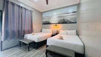 Basic Double Room | Premium bedding, free WiFi, bed sheets