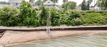 Private Beach, Bonfire, New Blackstone Grill