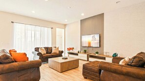 Flat-screen TV, offices