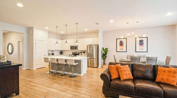 Flat-screen TV, offices