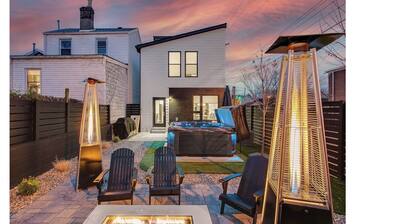 Ultra Modern in NuLu, Hot Tub, Fire Pit, King Bed
