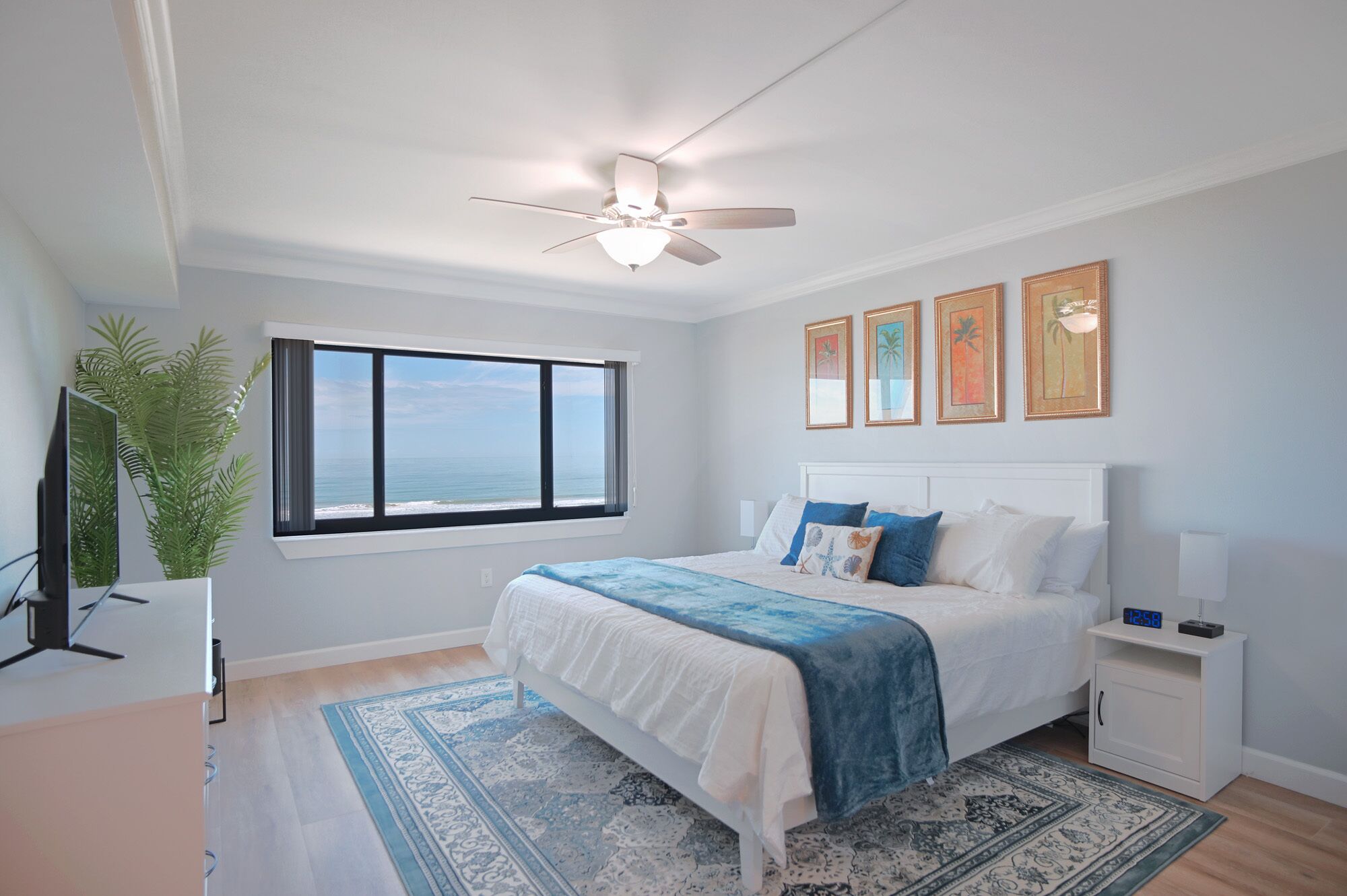 2 bedrooms, iron/ironing board, travel crib, WiFi