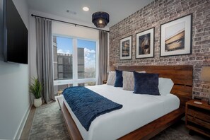 Condo, varias camas, cocina, vista a la ciudad | Vista desde la habitación