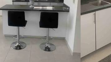 Økonomileilighet, 2 soverom, byutsikt | Eget kjøkken | Kjøkkenutstyr