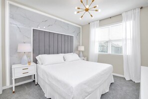 9 bedrooms, iron/ironing board, internet, bed sheets