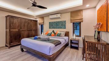 Bungalow Deluxe | 4 chambres, fer et planche à repasser, Wi-Fi gratuit, draps fournis