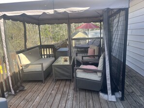 Terrace/patio - Cozy cabin - Highlands of Belair (Bélair)